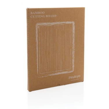 Logo trade promotional gift photo of: Ukiyo bamboo cutting board