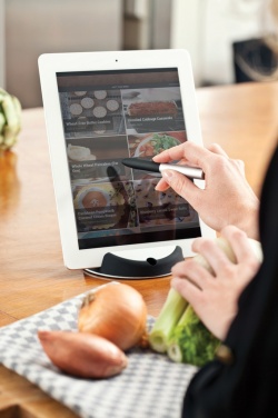 Logo trade promotional items picture of: Chef tablet stand with touchpen