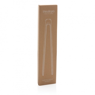 Logotrade promotional giveaways photo of: Ukiyo bamboo serving tongs