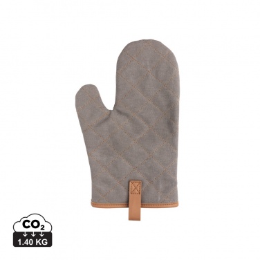 Logo trade promotional item photo of: Deluxe canvas oven mitt