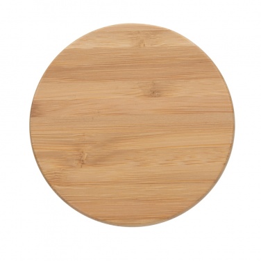 Logotrade promotional giveaway image of: Ukiyo deluxe scented candle with bamboo lid
