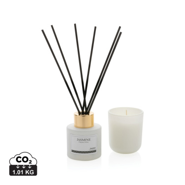 Logotrade promotional merchandise photo of: Ukiyo candle and fragrance sticks gift set