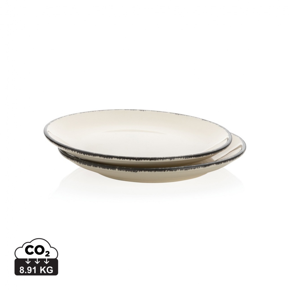Logotrade promotional product picture of: Ukiyo dinner plate set of 2
