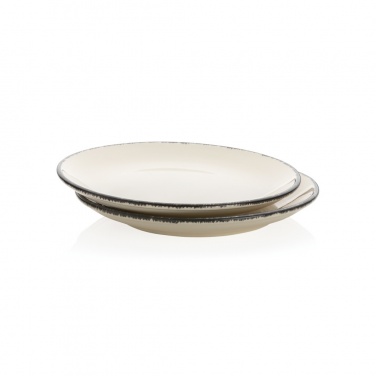 Logo trade advertising products picture of: Ukiyo dinner plate set of 2