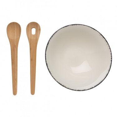 Logotrade advertising product picture of: Ukiyo salad bowl with bamboo salad server