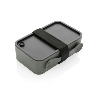 Logotrade promotional giveaways photo of: GRS recycled PP lunch box with spork