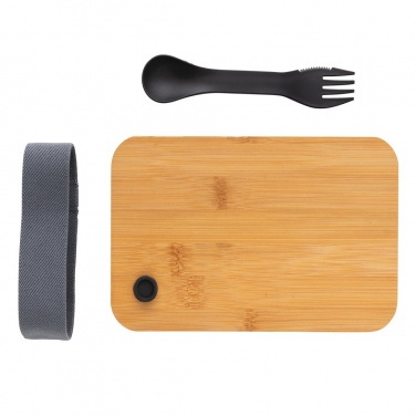 Logotrade corporate gift picture of: RCS RPP lunchbox with bamboo lid