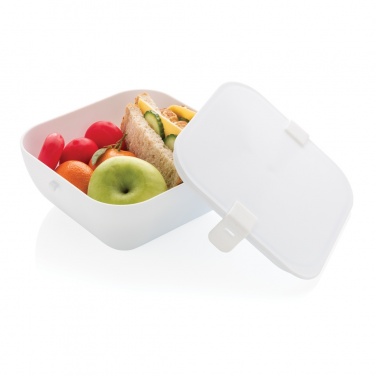 Logo trade promotional giveaways image of: PP lunchbox square