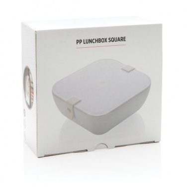 Logotrade promotional items photo of: PP lunchbox square