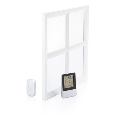 Logo trade promotional giveaway photo of: Indoor/outdoor weather station