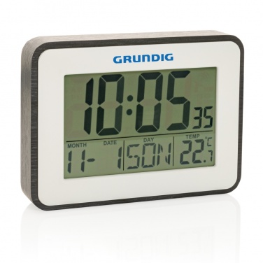 Logotrade promotional giveaway picture of: Grundig weatherstation alarm and calendar
