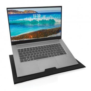 Logo trade advertising products picture of: Impact AWARE RPET Foldable desk organizer with laptop stand