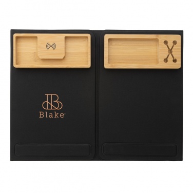 Logotrade corporate gift image of: Impact AWARE RPET Foldable desk organizer with laptop stand