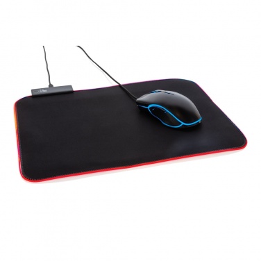 Logo trade promotional items image of: RGB gaming mousepad