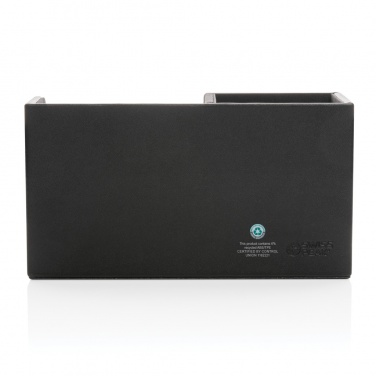 Logo trade promotional merchandise image of: Swiss Peak RCS recycled PU Desk organiser
