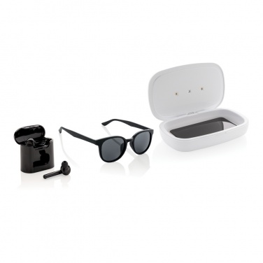 Logotrade promotional giveaway picture of: UV-C steriliser box with 5W wireless charger