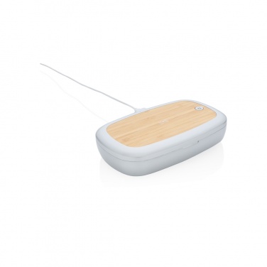 Logo trade business gift photo of: Rena UV-C steriliser box with 5W wireless charger
