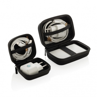 Logotrade promotional giveaway picture of: Boost RCS reycled PET 20W type C 2 pcs charging set