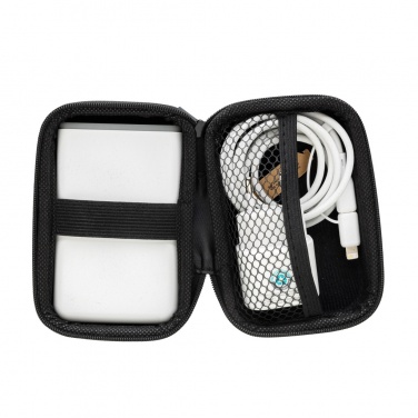 Logotrade corporate gift image of: Surge RCS recyled PET 20W type C 3 pcs charging set