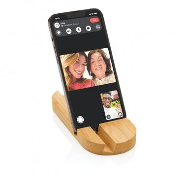 Logotrade corporate gift picture of: Bamboo tablet and phone holder
