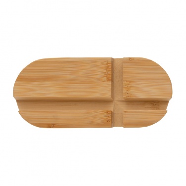 Logotrade promotional product picture of: Bamboo tablet and phone holder