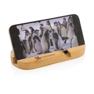 Logotrade business gifts photo of: Bamboo tablet and phone holder