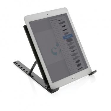Logotrade promotional gifts photo of: Terra RCS recycled aluminium universal laptop/tablet stand
