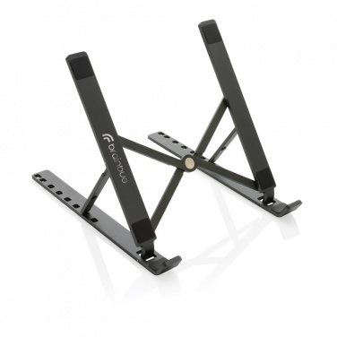 Logotrade promotional product picture of: Terra RCS recycled aluminium universal laptop/tablet stand