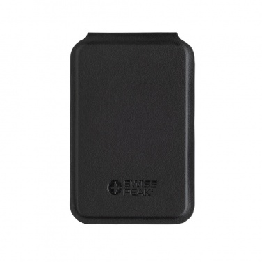 Logo trade promotional products picture of: Magstand RCS recycled PU magnetic phone wallet with stand