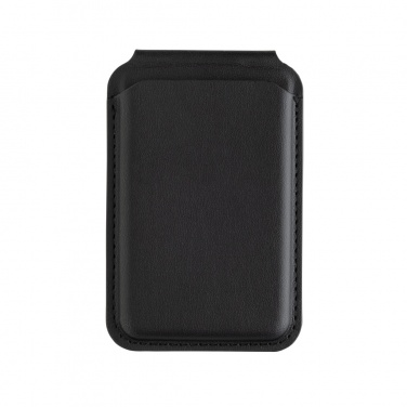 Logo trade advertising product photo of: Magstand RCS recycled PU magnetic phone wallet with stand
