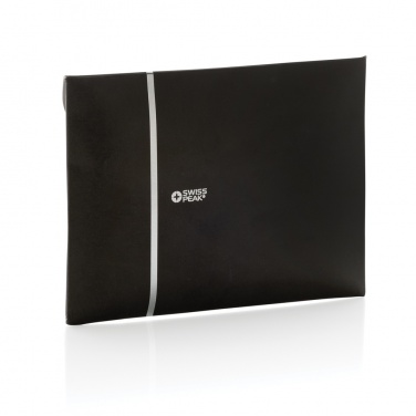 Logo trade promotional merchandise picture of: Magstand RCS recycled PU magnetic phone wallet with stand