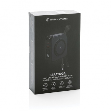 Logotrade advertising products photo of: Urban Vitamin Saratoga 5 in 1 universal charger