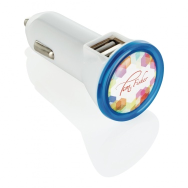 Logotrade promotional merchandise image of: Powerful dual port car charger