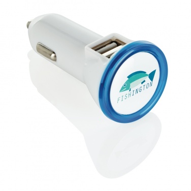 Logotrade promotional product image of: Powerful dual port car charger