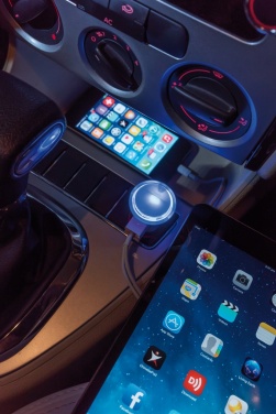 Logo trade promotional product photo of: Powerful dual port car charger