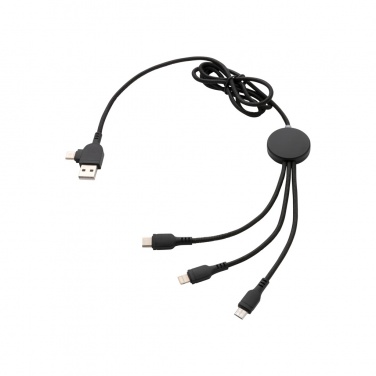 Logo trade promotional items picture of: Light up logo 6-in-1 cable
