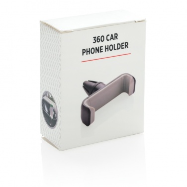 Logo trade advertising products image of: 360 car phone holder