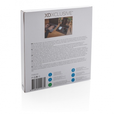 Logo trade advertising products image of: Air mousepad with 5W wireless charging and USB