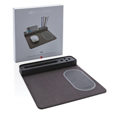 Logotrade promotional gifts photo of: Air mousepad with 5W wireless charging and USB