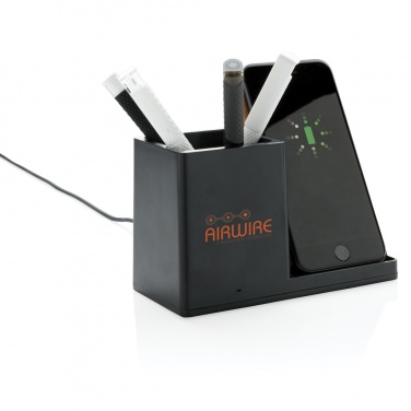 Logo trade promotional giveaways picture of: Ontario RCS recycled plastic 10W wireless charger