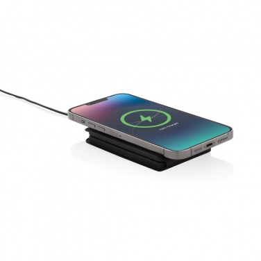 Logotrade promotional giveaway picture of: Swiss Peak RCS rPU 15W  3-in-1 magnetic wireless charger