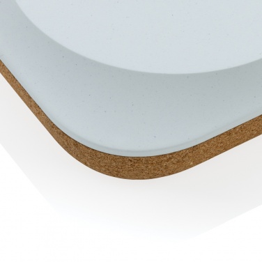 Logotrade promotional giveaway image of: Oregon RCS recycled plastic and cork 10W wireless