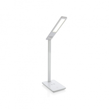 Logo trade promotional merchandise photo of: 5W Wireless Charging Desk Lamp