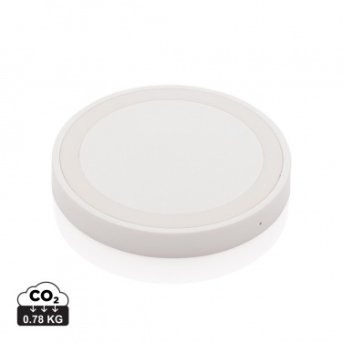 Logo trade promotional products picture of: 5W wireless charging pad round
