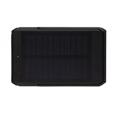 Logotrade promotional giveaway picture of: Skywave RCS rplastic solar powerbank 5000 mAh 10W wireless