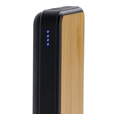 Logo trade promotional gifts picture of: RCS recycled plastic 5.000 mAh Powerbank