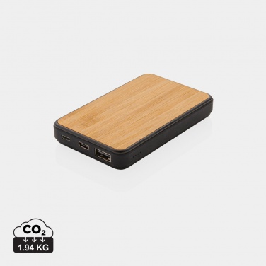 Logo trade corporate gifts picture of: RCS recycled plastic 5.000 mAh Powerbank