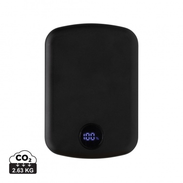 Logo trade advertising products image of: MagBoost RCS recycled plastic 5000 mah magnetic powerbank