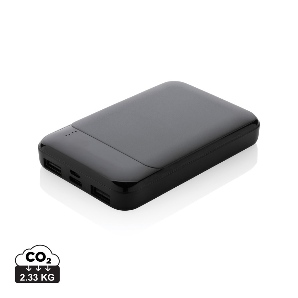 Logotrade business gift image of: RCS recycled plastic 5.000 mAh powerbank