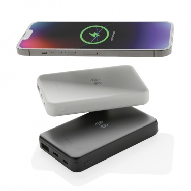 Logotrade advertising products photo of: RCS recycled plastic 5.000 mAh 5W wireless powerbank